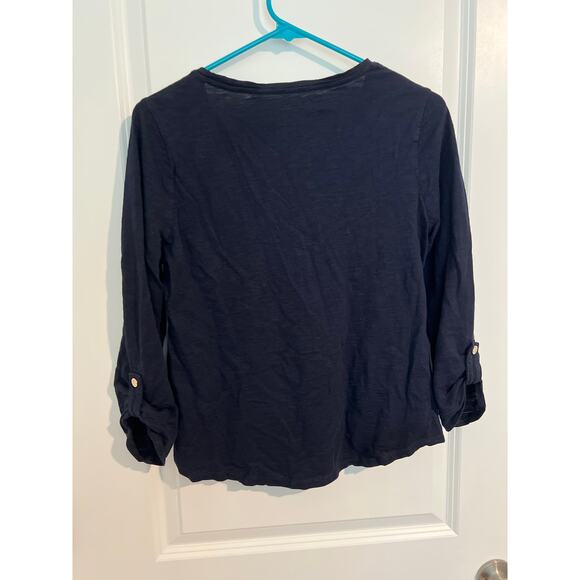 Chico's Blue Ultimate Tee – Size 0 (US Small) - Picture 5 of 5